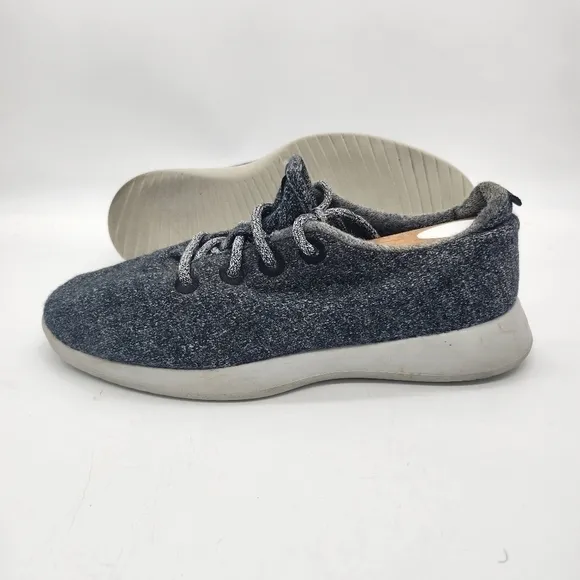 Allbirds Merino Wool Runners Lace Up Sneakers Shoes Mens Size 11 Natural Gray