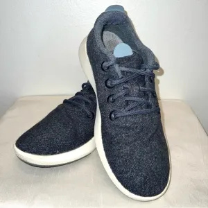 Allbirds Mizzle Navy Blue Mens Sz 9 Running Shoes Athletic Walking Wool Sneakers
