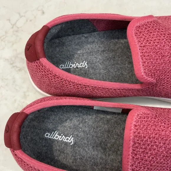 Allbirds Tree Loungers Slip on Walking Shoes Lux Pink Mens US 13 NWB Comfort