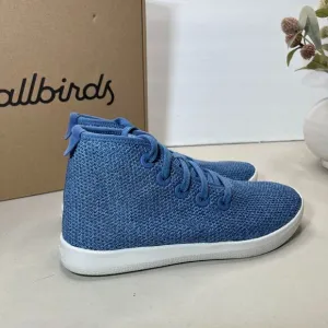 AllBirds Tree Topper Sneakers Lace Up High Top Casual Shoes Blue Men's US 7 NWB