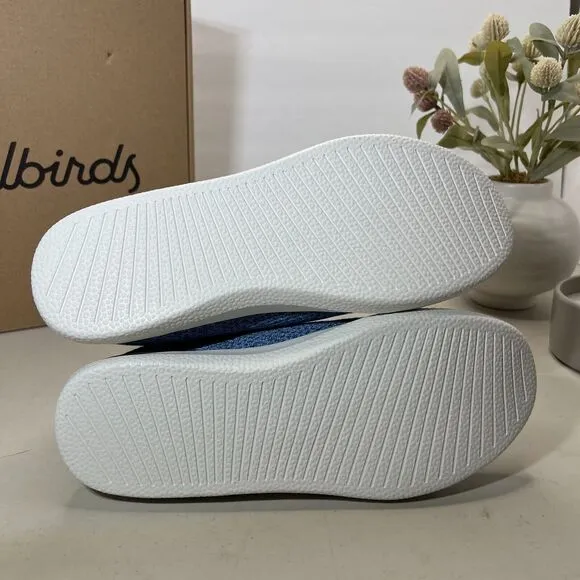 AllBirds Tree Topper Sneakers Lace Up High Top Casual Shoes Blue Men's US 7 NWB