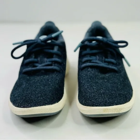 Allbirds wool trainers sneakers navy heather size 7
