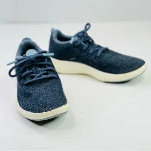 Allbirds wool trainers sneakers navy heather size 7