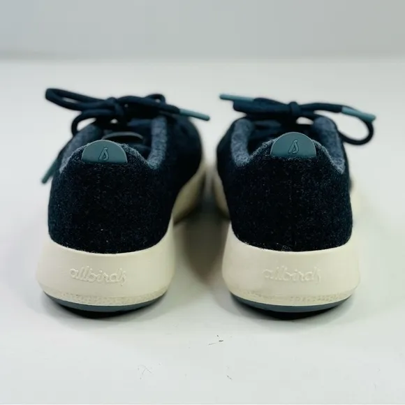 Allbirds wool trainers sneakers navy heather size 7