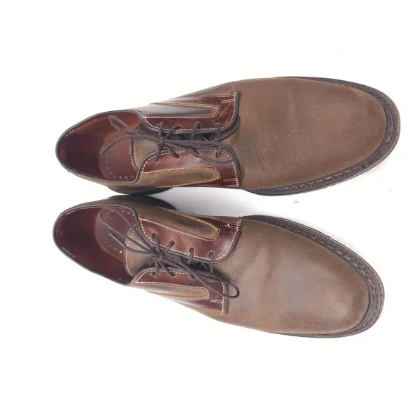 Allen Edmonds Berkshire Oxford Dress Shoes Mens Size 10.5 D Brown Leather USA