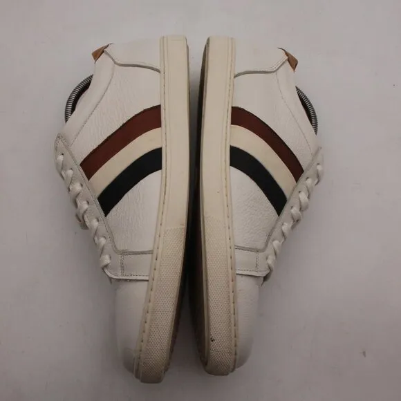 Allen Edmonds Courtside Shoes Men's Size 10 D White Leather Casual Sneakers