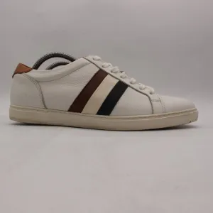 Allen Edmonds Courtside Shoes Men's Size 10 D White Leather Casual Sneakers