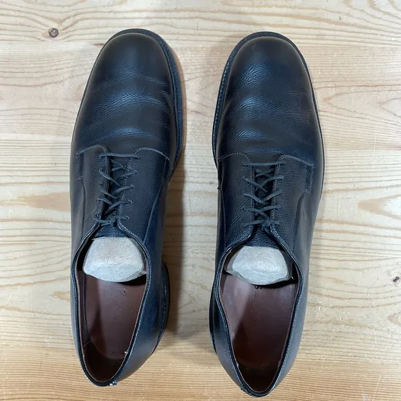 Allen Edmonds LEEDS Cordovan Blucher Plain Toe Dress Shoes 9518Men’s 11 ABlack