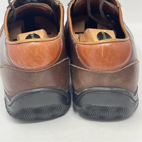 Allen Edmonds Traveler Shoes Mens 11.5D Brown Leather Bicycle Toe Casual Driving