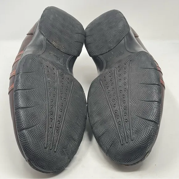 Allen Edmonds Traveler Shoes Mens 11.5D Brown Leather Bicycle Toe Casual Driving