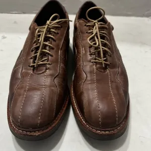 Allen Edmonds Voyager Walking Casual Shoes Walnut Color Distressed Leather 9.5D