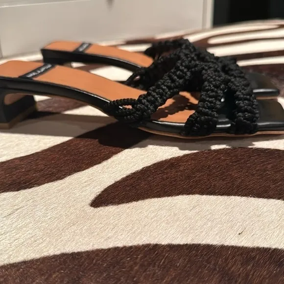 Angel alarco’n 🔥Sale🔥black sandals Made in Spain 🇪🇸