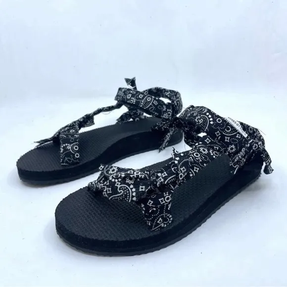 ARIZONA LOVE SANDALS - TEKKI CASHMERE BLANCK &amp; WHITE