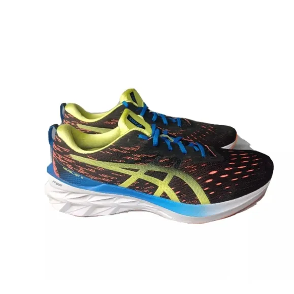 ASICS FF BLAST Novablast Running  Walking Shoes Men's 13 M Black Multicolor