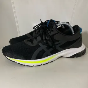 ASICS Men's Size 10 Gel-KUMO Lyte 2 Black/Digital Aqua Running Shoe 1011B043