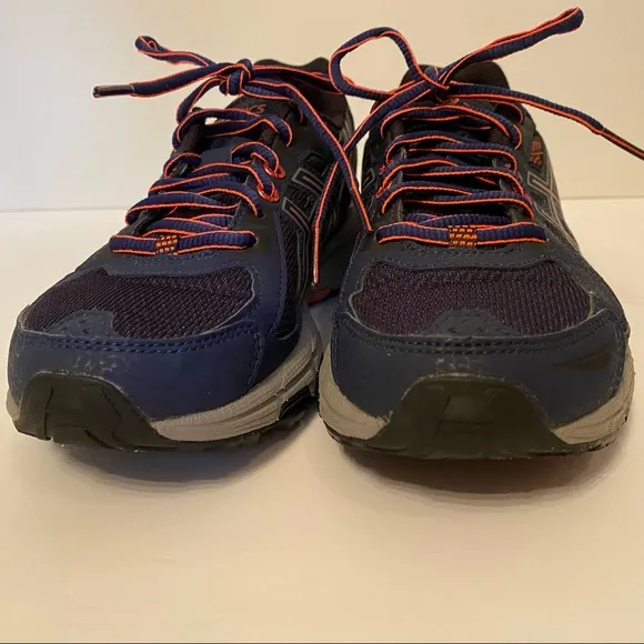 ASICS SHOES SNEAKERS BLUE PINK GEL VENTURE 6 ACTIVE ATHLETIC size 6.5