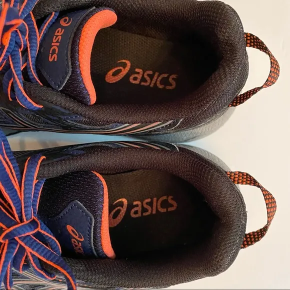 ASICS SHOES SNEAKERS BLUE PINK GEL VENTURE 6 ACTIVE ATHLETIC size 6.5