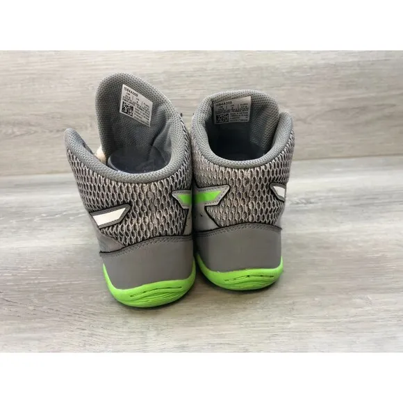Asics Snapdown 3 Grade School 1084A009 Youth US 6 Gray Mesh Wrestling Shoes