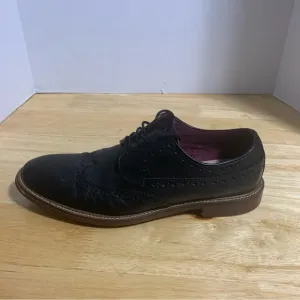 Aston‎ Grey Collection Black Wingtip Dress Oxford Shoes Size : 8