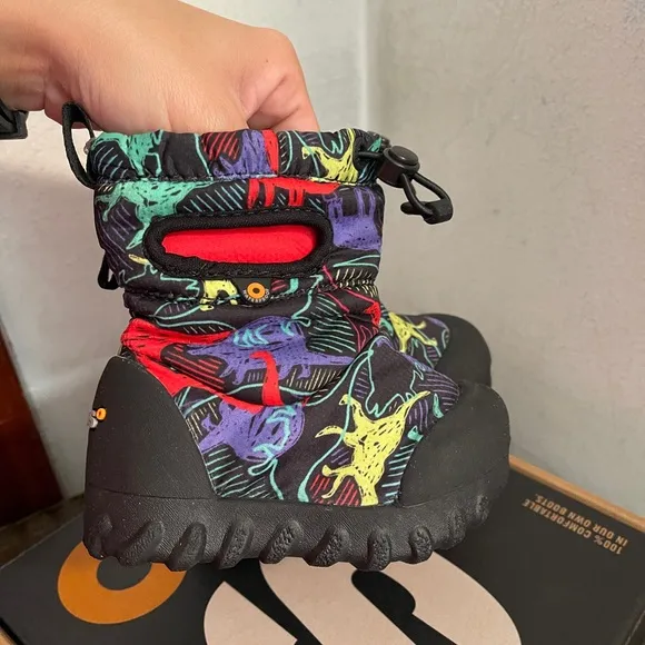 Baby bogs B-Moc snow Dino boots 5