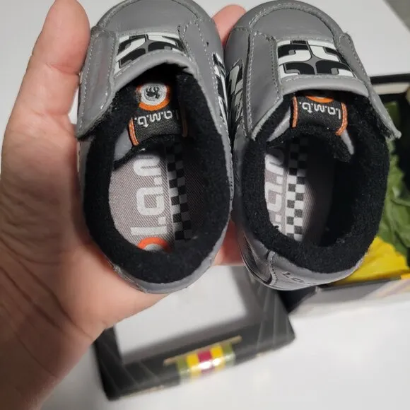 BABY L.A.M.B. Shoes Size 3 with box! Geolambtric crib infant