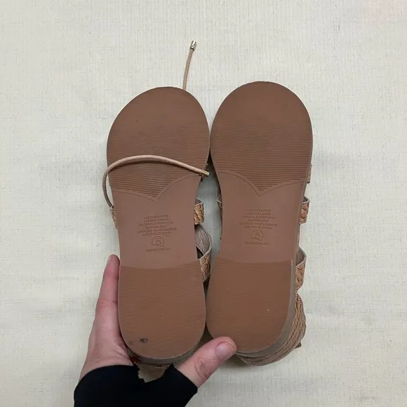 Bared Footwear size 9 (EU 40) leather sandals