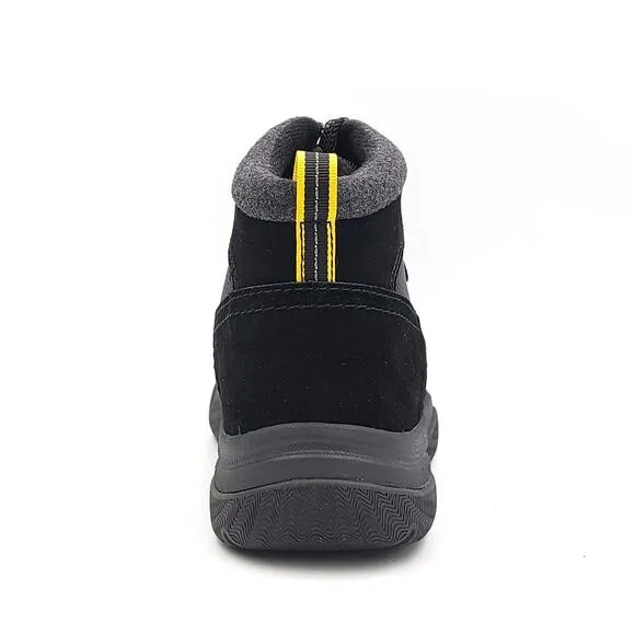 Bass Outdoor Men Hiking Boots Field Alpine 2 Size US 11 Black Waterproof Suede