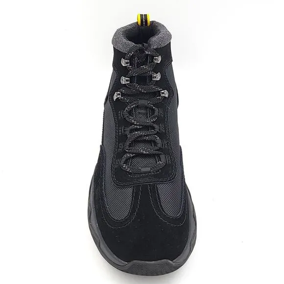 Bass Outdoor Men Hiking Boots Field Alpine 2 Size US 11 Black Waterproof Suede