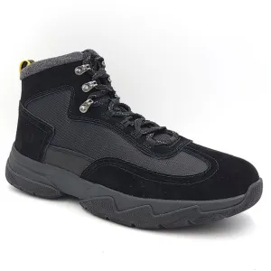 Bass Outdoor Men Hiking Boots Field Alpine 2 Size US 11 Black Waterproof Suede