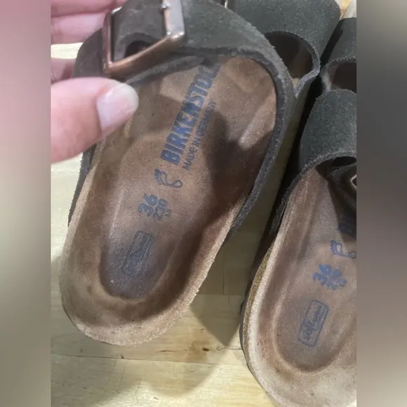 Betula by Birkenstock brown Sandals Men Sz 36
