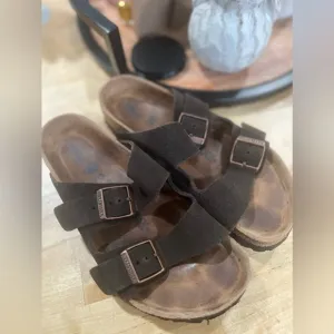 Betula by Birkenstock brown Sandals Men Sz 36