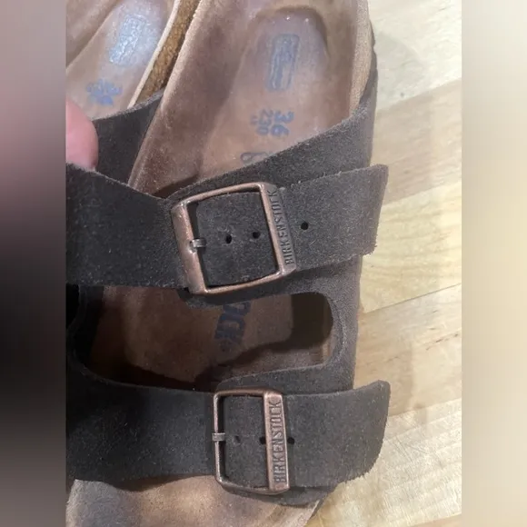 Betula by Birkenstock brown Sandals Men Sz 36