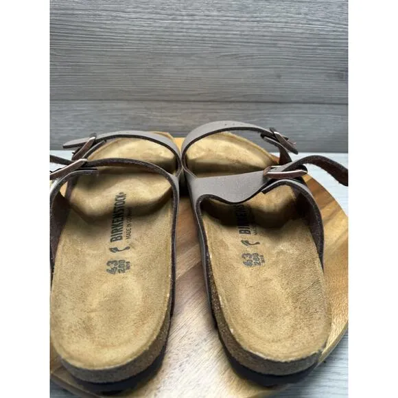 Birkenstock Arizona BS Sandals Straps Mocca Men’s Size 10