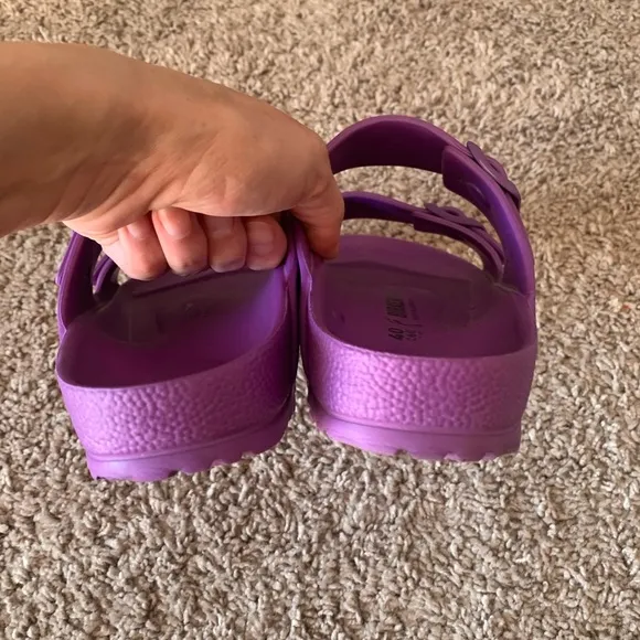 Birkenstock Arizona Eva Pumpkin Sandals Purple Size 40 Size 7-7.5