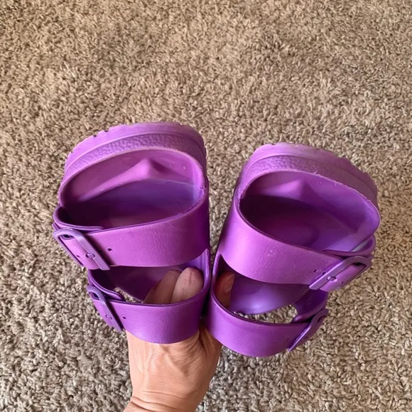 Birkenstock Arizona Eva Pumpkin Sandals Purple Size 40 Size 7-7.5