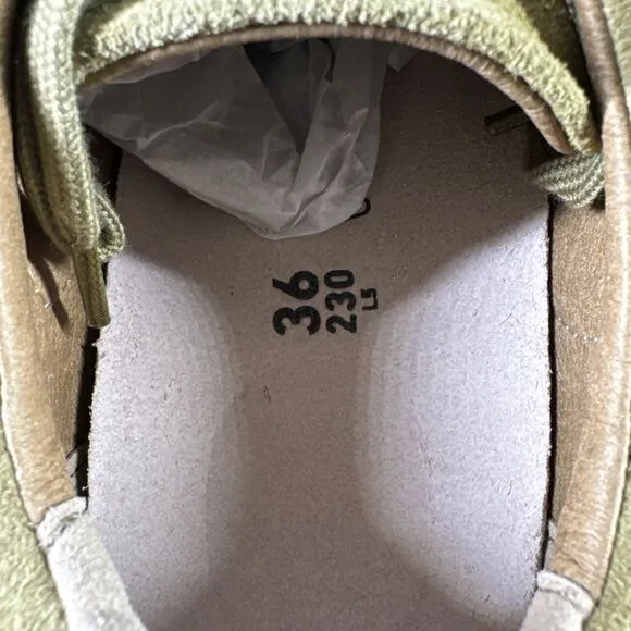 Birkenstock Bend Low Womens Size 5 EU 36 Regular Suede Casual Shoes Khaki Brown
