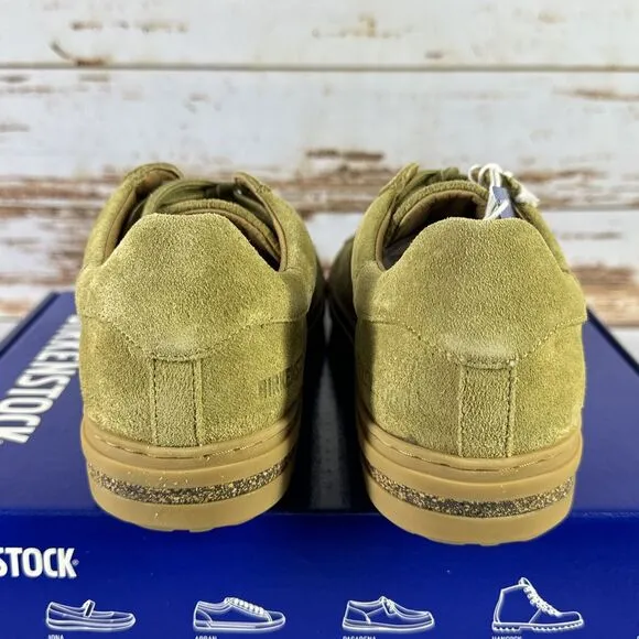 Birkenstock Bend Low Womens Size 5 EU 36 Regular Suede Casual Shoes Khaki Brown
