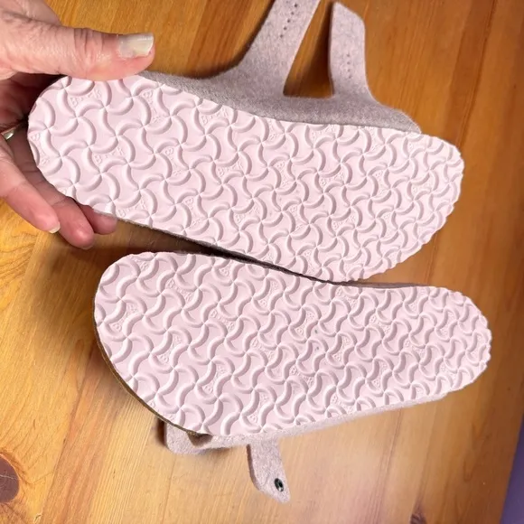 Birkenstock fleece lined sandals
