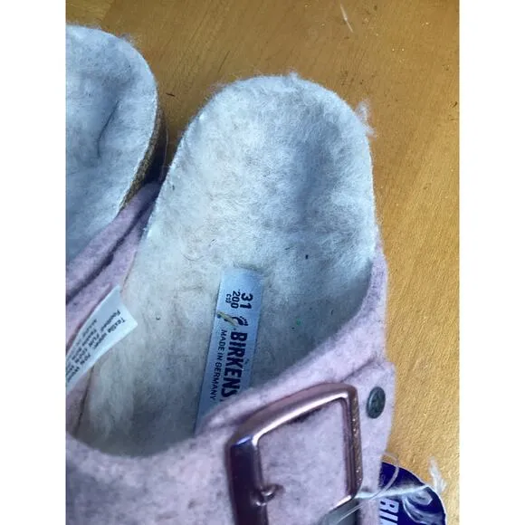 Birkenstock Sandals Wool Upper Size C13