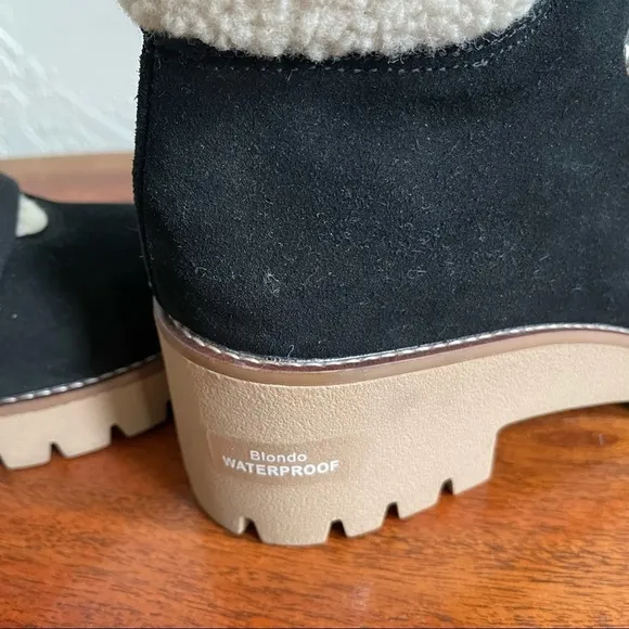 BLONDO NWT Women’s Size 9 Devin Black Waterproof Snow Angle Boots/ Bootie