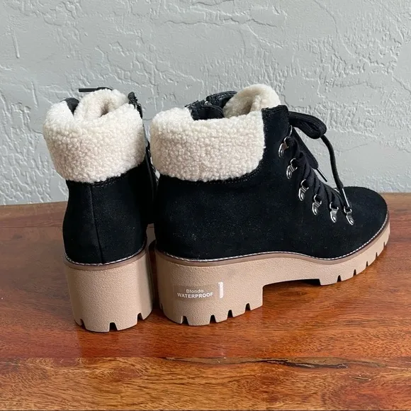 BLONDO NWT Women’s Size 9 Devin Black Waterproof Snow Angle Boots/ Bootie