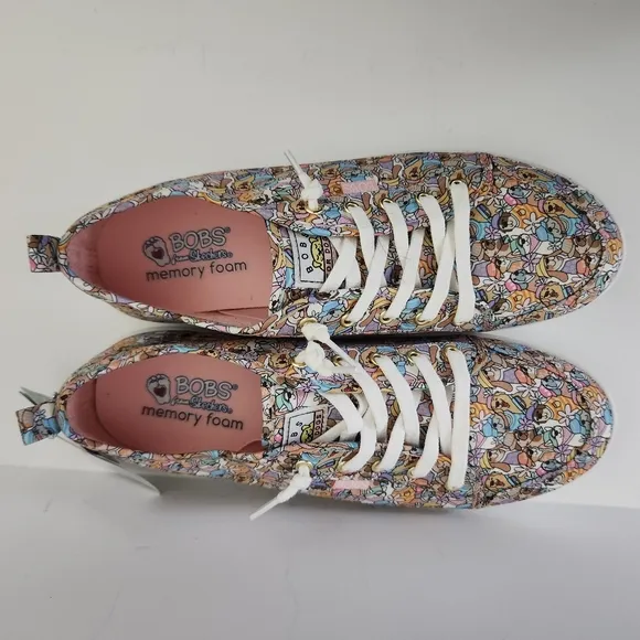 BOBS For Dogs By Skechers Shoes Womans Size 11 SN 114097 Nwt Colorful  Sneakers