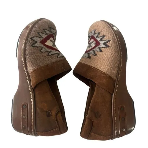 Born Bailie Wool Clogs