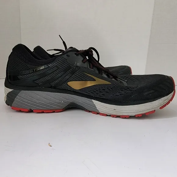 Brooks Adrenaline GTS Road Running Shoes Gray Men's Size 12.5