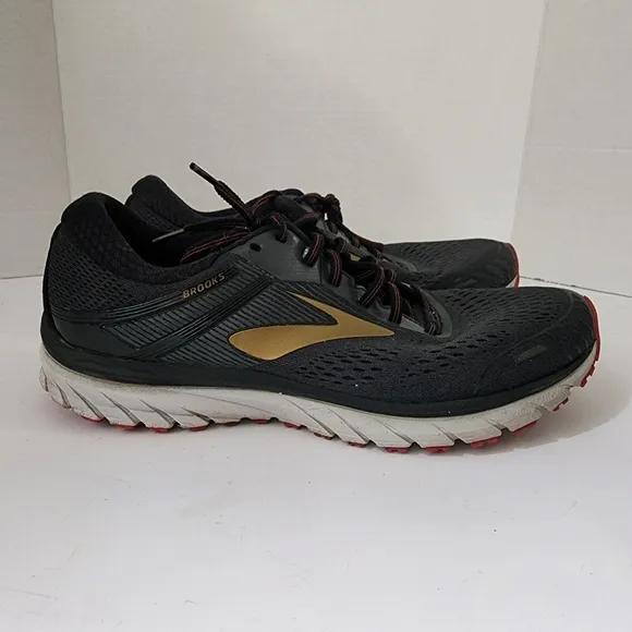 Brooks Adrenaline GTS Road Running Shoes Gray Men's Size 12.5