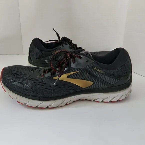 Brooks Adrenaline GTS Road Running Shoes Gray Men's Size 12.5