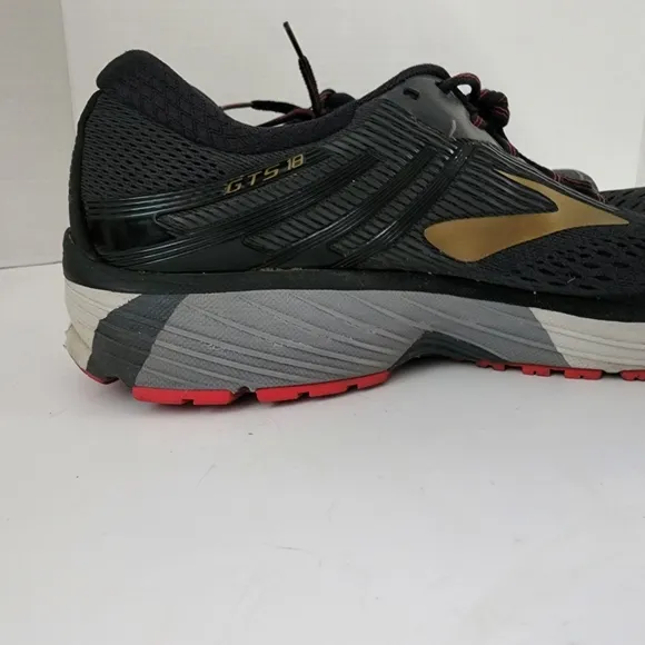 Brooks Adrenaline GTS Road Running Shoes Gray Men's Size 12.5