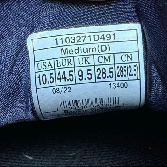 Brooks Beast 20 Men’s Size 10.5b Medium Gray And Blue Shoes Sneakers Walking