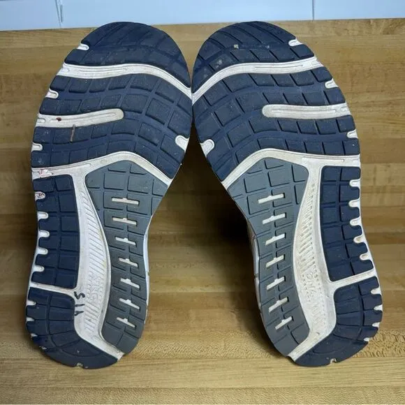 Brooks Beast 20 Men’s Size 10.5b Medium Gray And Blue Shoes Sneakers Walking