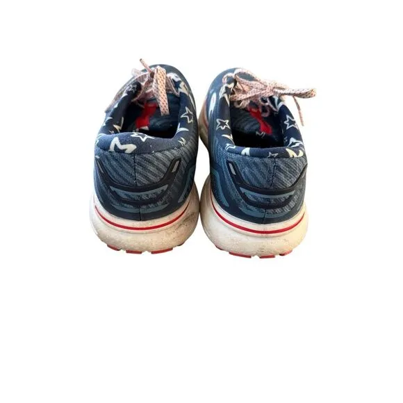 Brooks Ghost 15 Womens Titan White Peacoat USA Athletic Running Shoes Size 9.5